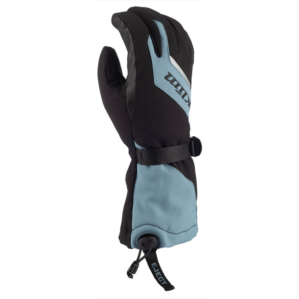 Klim Womens Ember Gauntlet Glove - Goblin Blue/Black