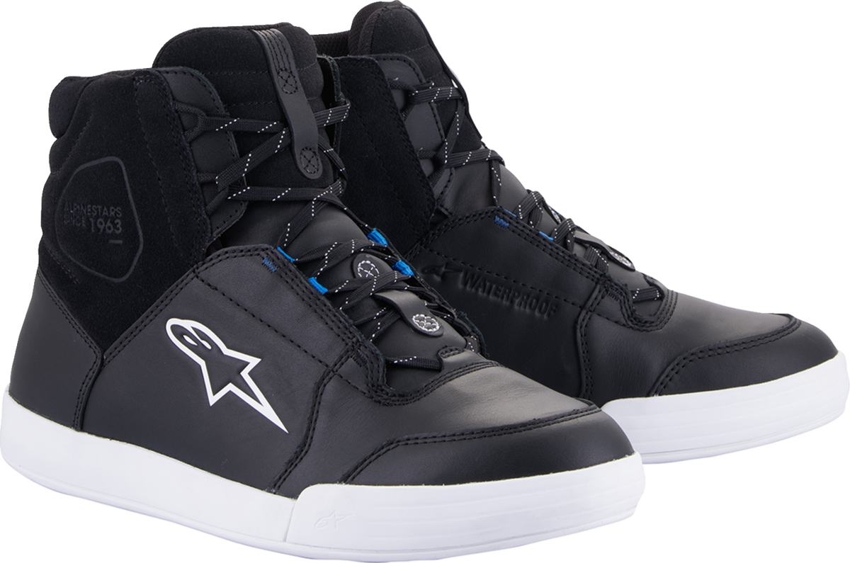 Alpinestars Chrome Shoes Waterproof - Black/White