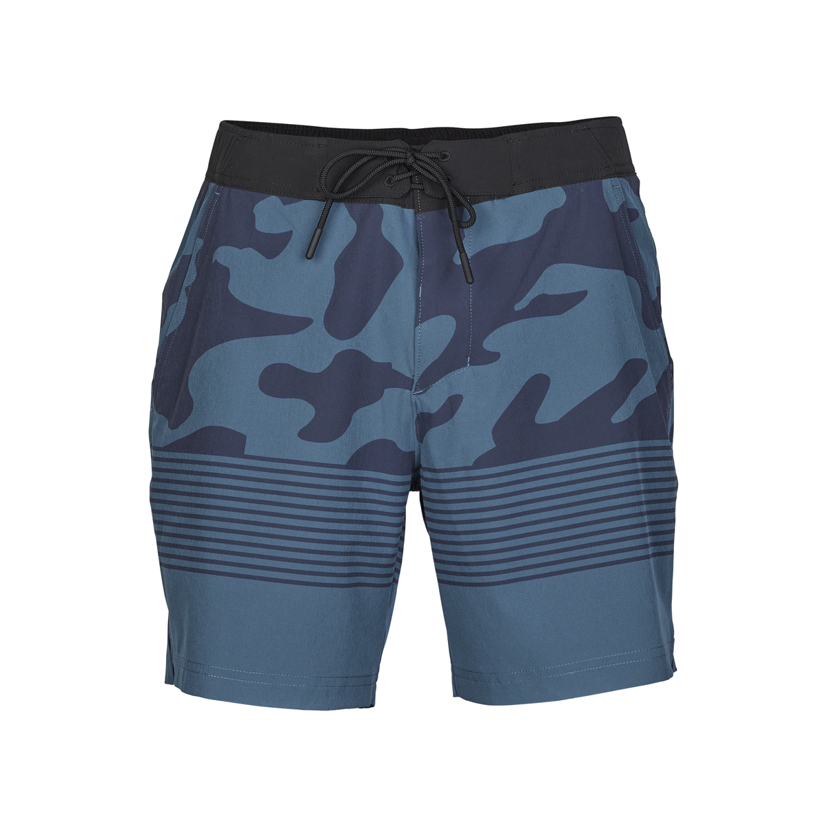 Fox Racing Essex Camo Volley Shorts CLOSEOUT - Dark Vintage Blue