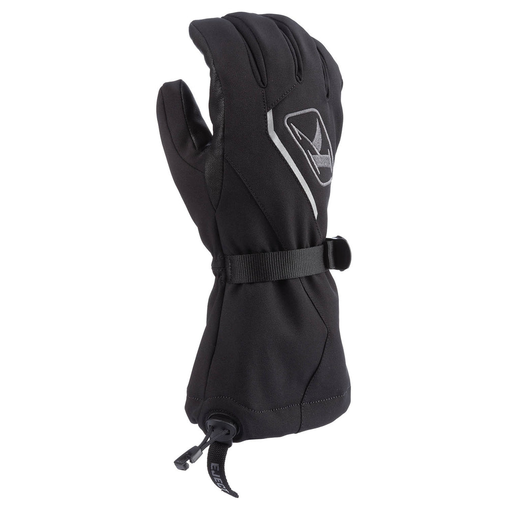 Klim Klimate Gauntlet Glove - Black/Asphalt
