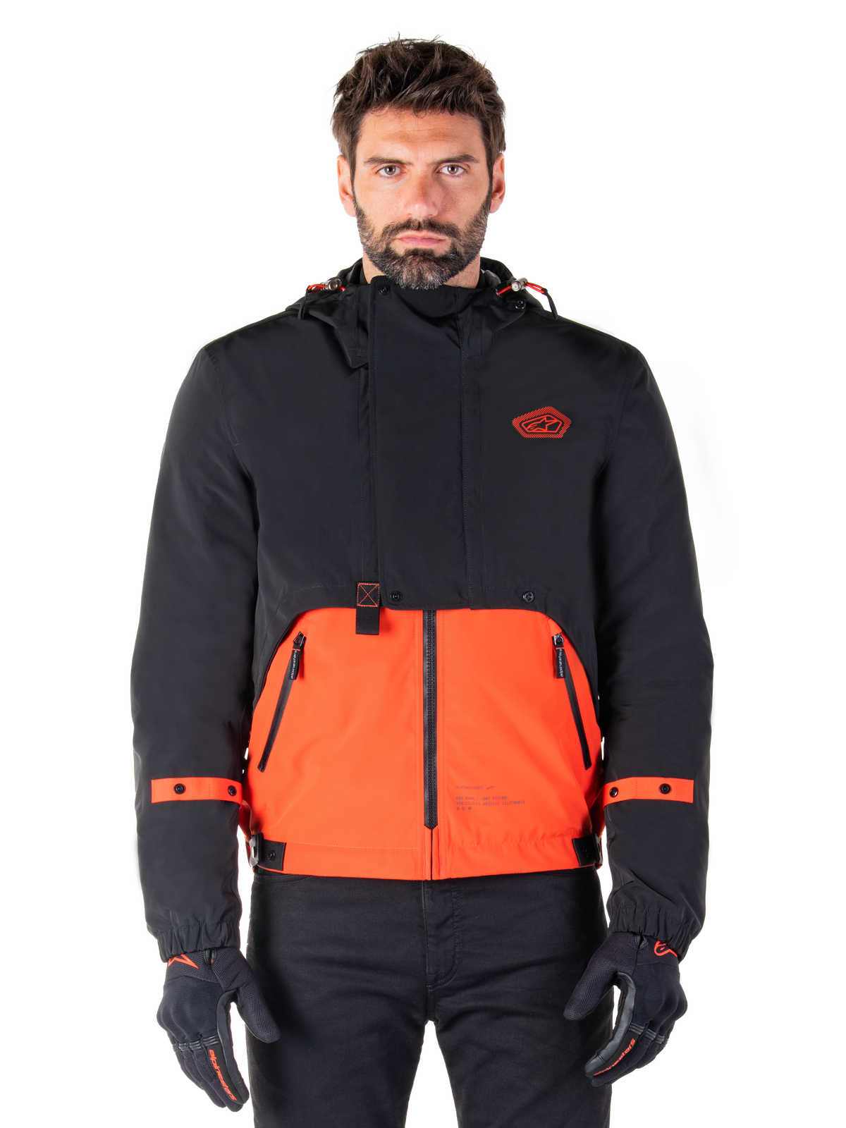 Alpinestars Mootant Waterproof Parka - Spicy Orange/Black