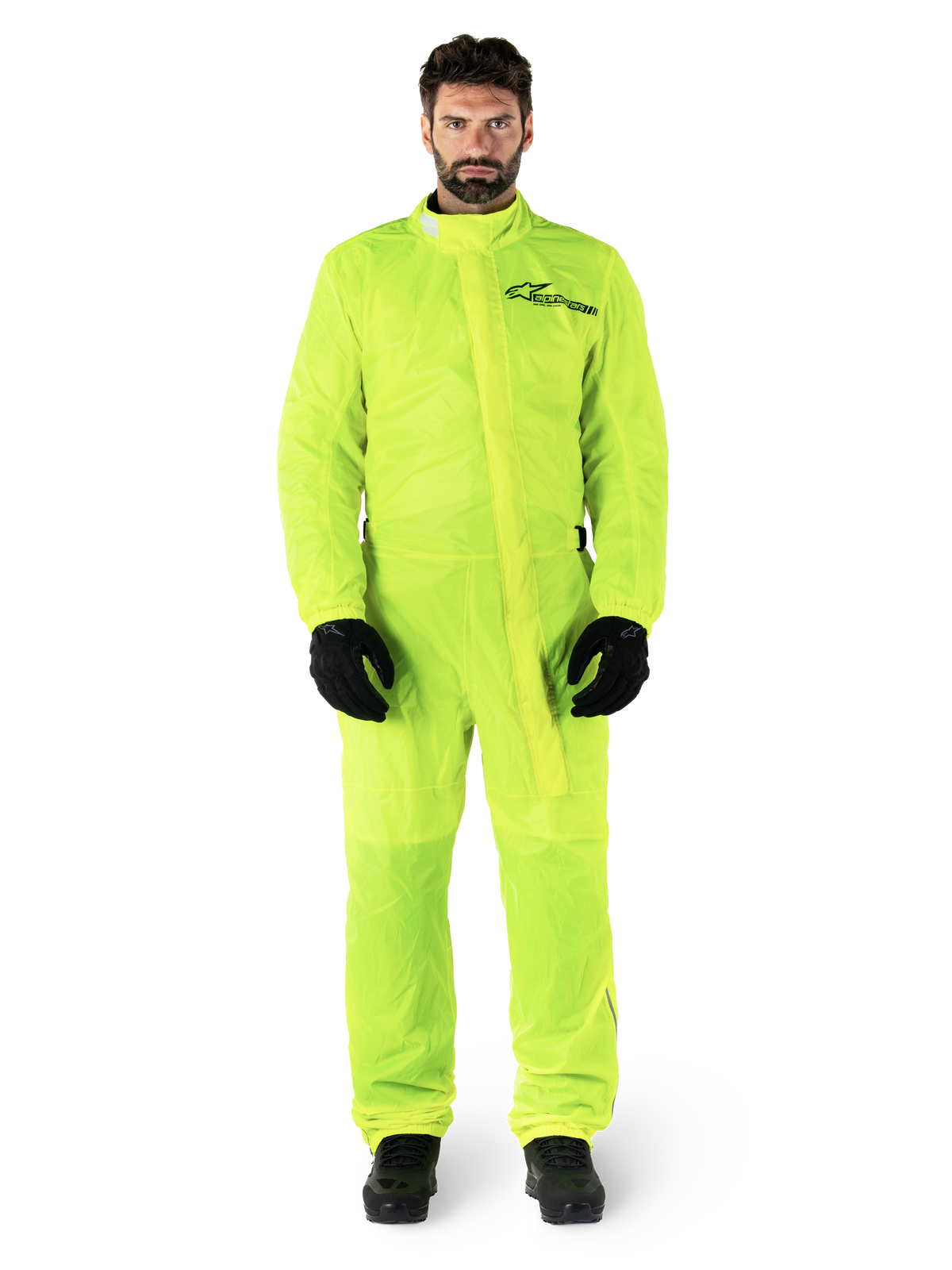 Alpinestars Hurricane v2 Rainsuit - Yellow Fluo
