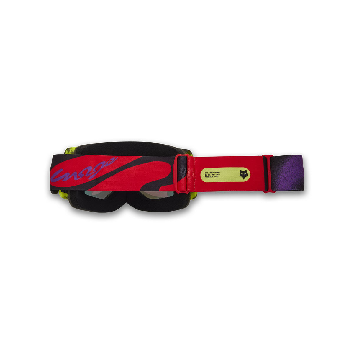 Fox Racing Main Emotion Goggle - Spark - Flo Red