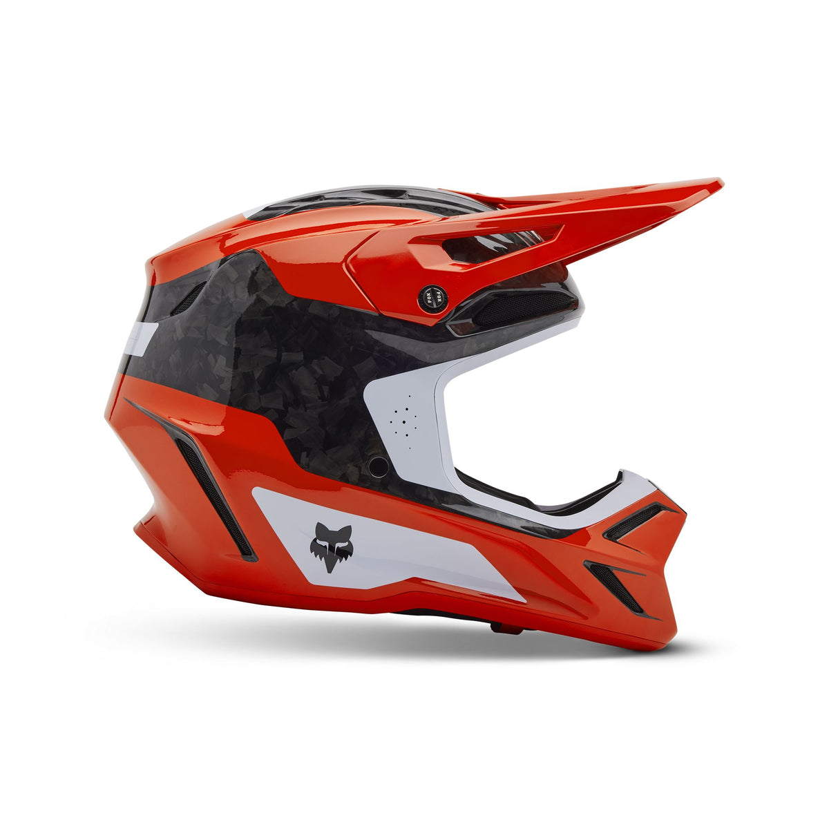 Fox Racing V3 Rs Infinite Helmet - Flo Red
