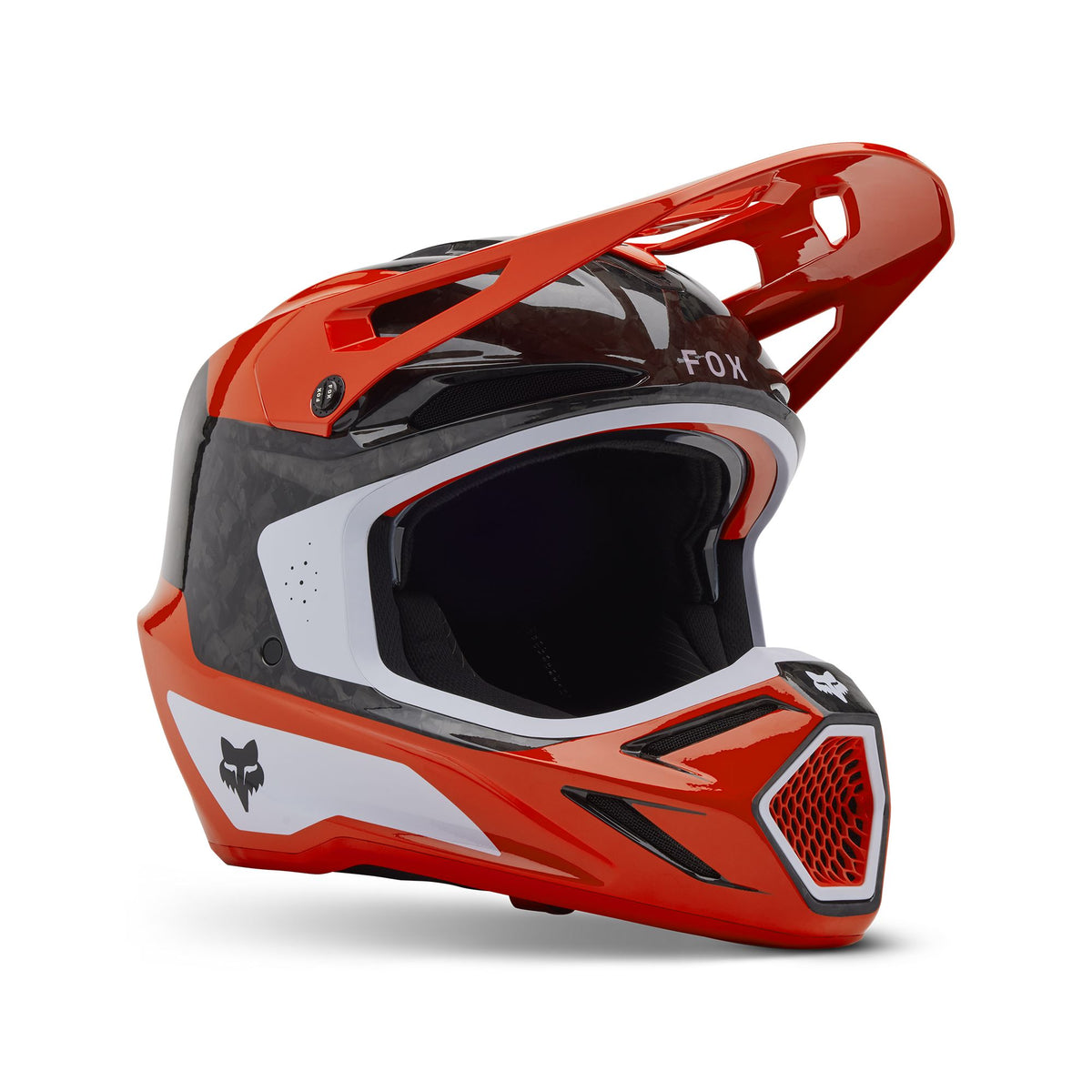 Fox Racing V3 Rs Infinite Helmet - Flo Red