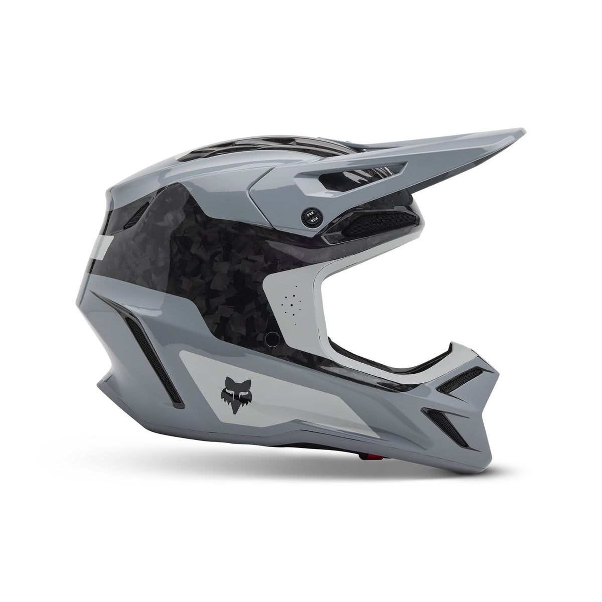 Fox Racing V3 Rs Infinite Helmet - Cloud Grey