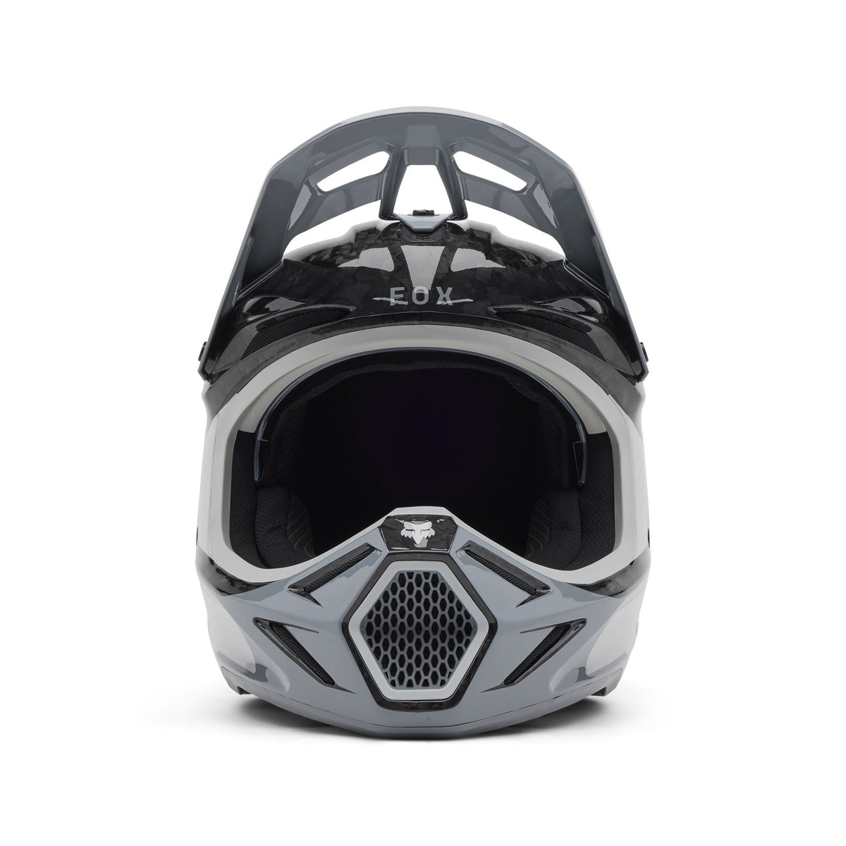 Fox Racing V3 Rs Infinite Helmet - Cloud Grey