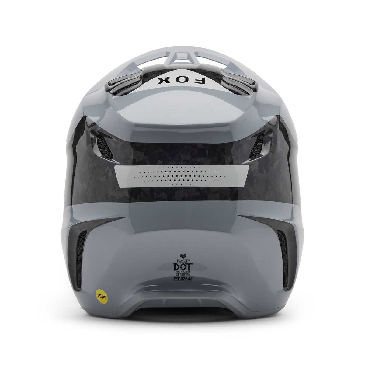 Fox Racing V3 Rs Infinite Helmet - Cloud Grey