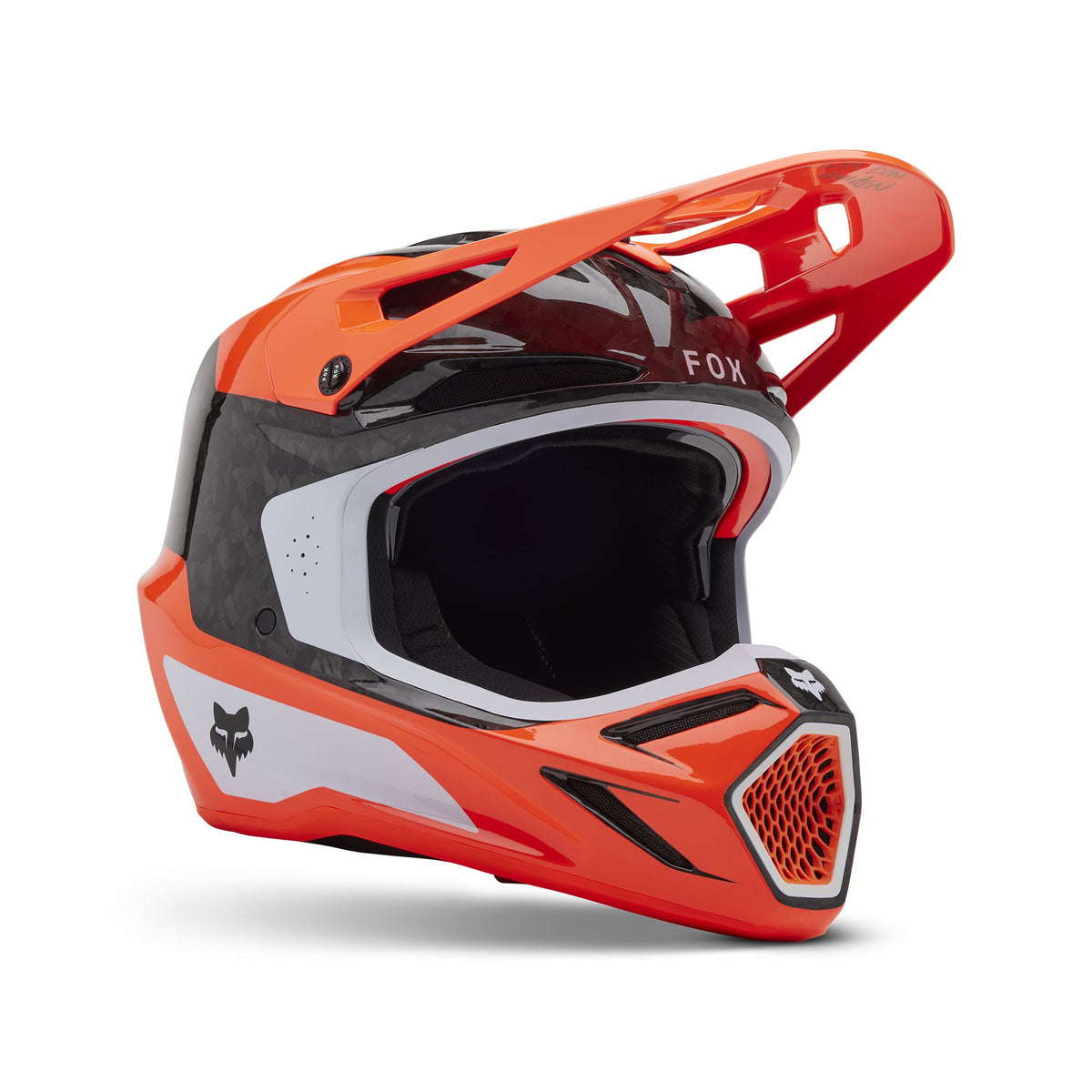 Fox Racing V3 Rs Infinite Helmet - Flo Orange