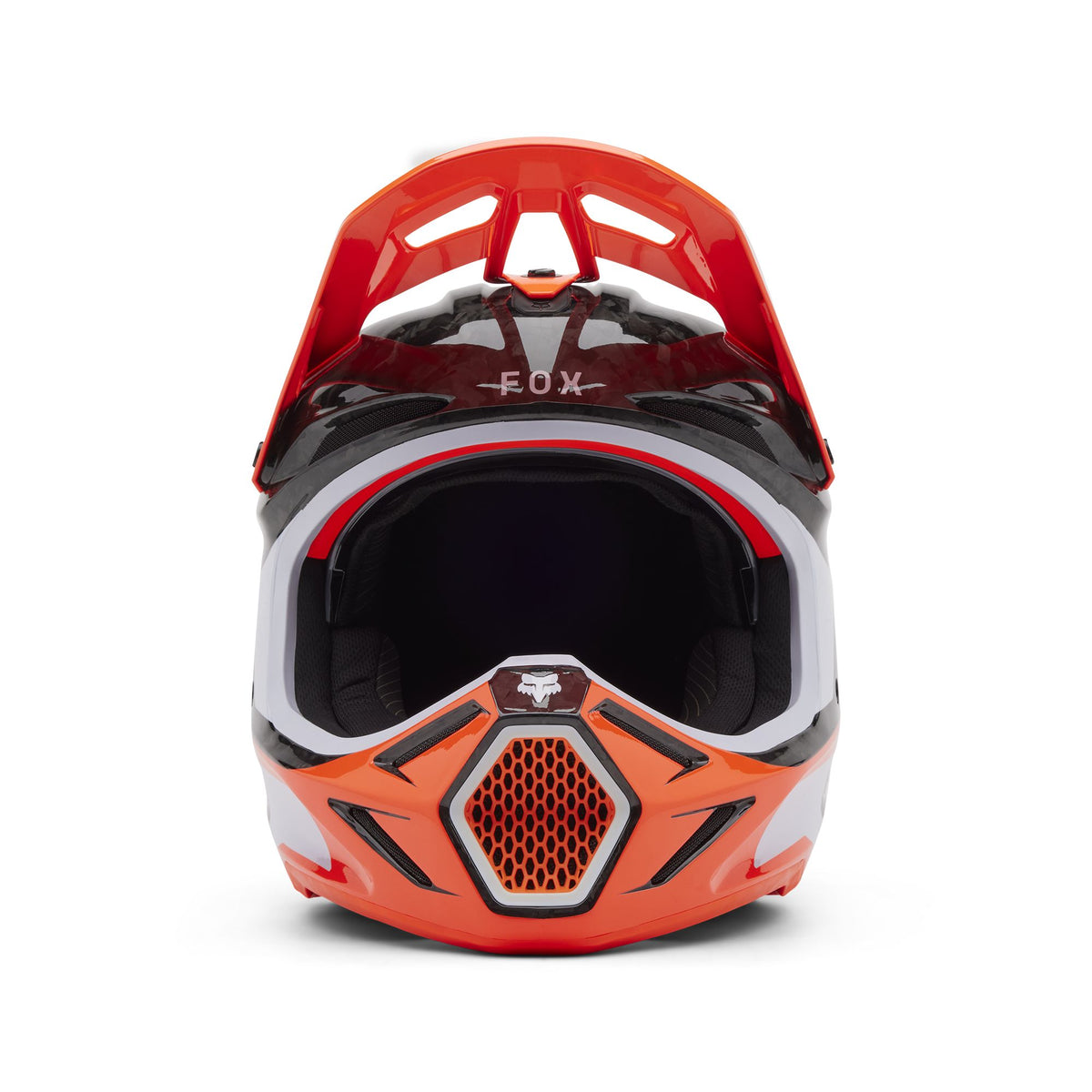 Fox Racing V3 Rs Infinite Helmet - Flo Orange
