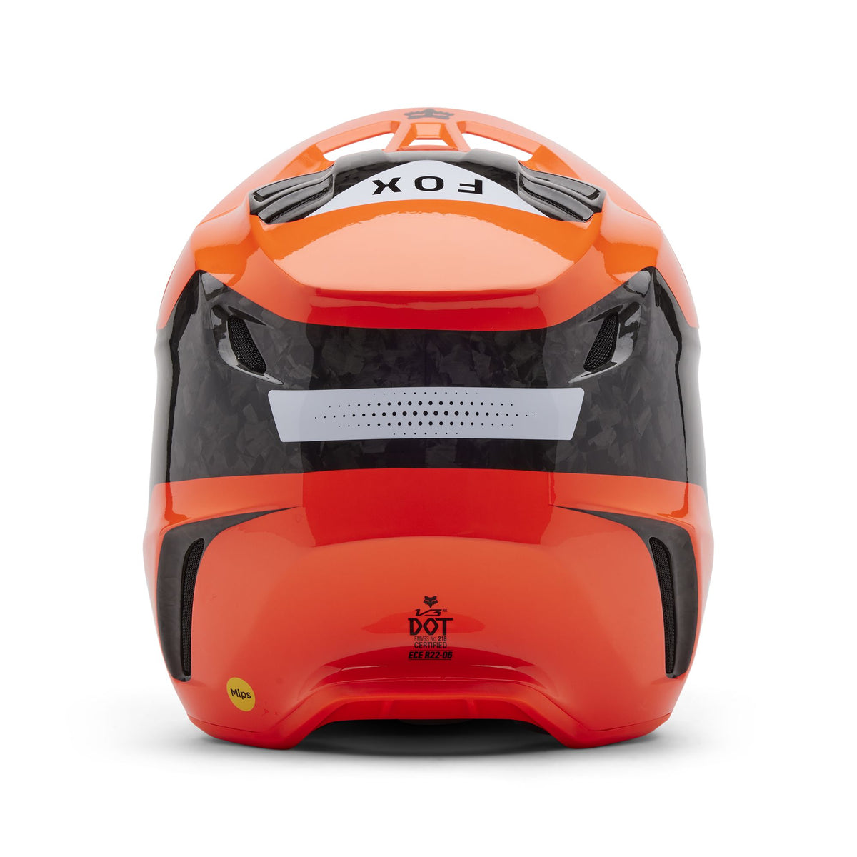 Fox Racing V3 Rs Infinite Helmet - Flo Orange