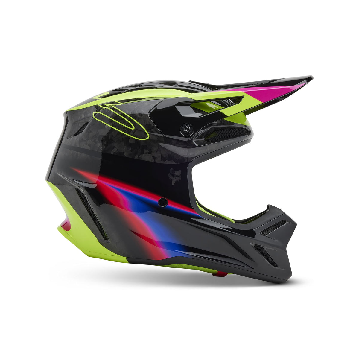 Fox Racing V3 Rs Energy Helmet - Black