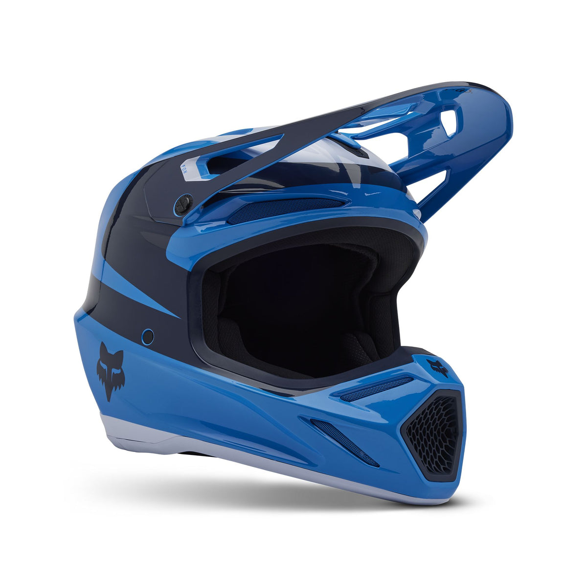 Fox Racing V3 Divider Helmet - True Blue