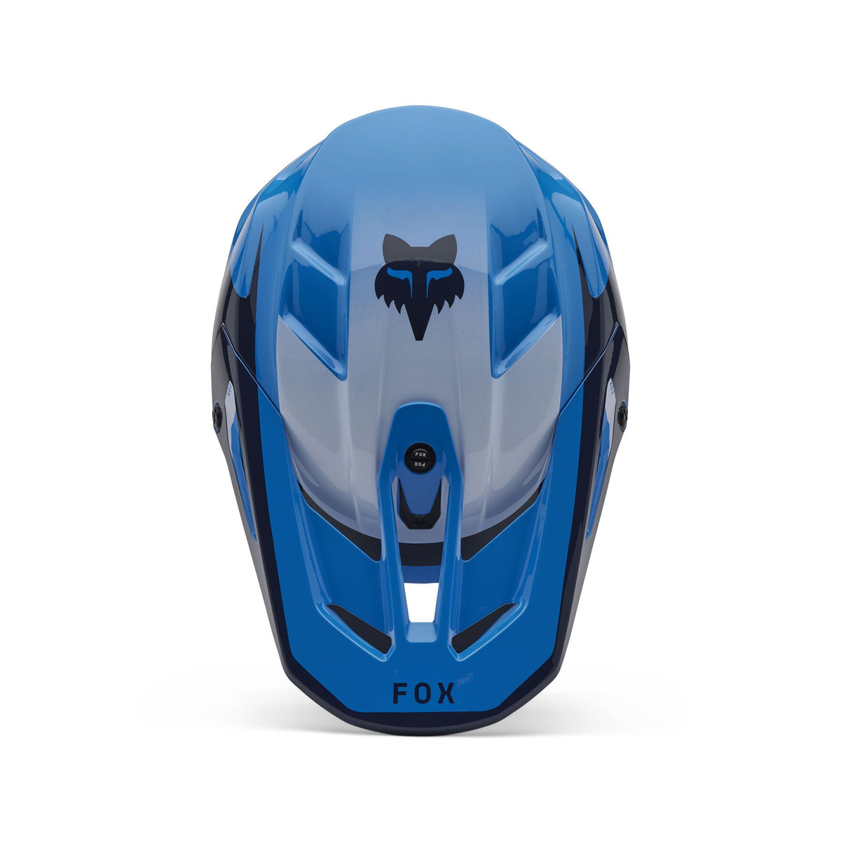 Fox Racing V3 Divider Helmet - True Blue