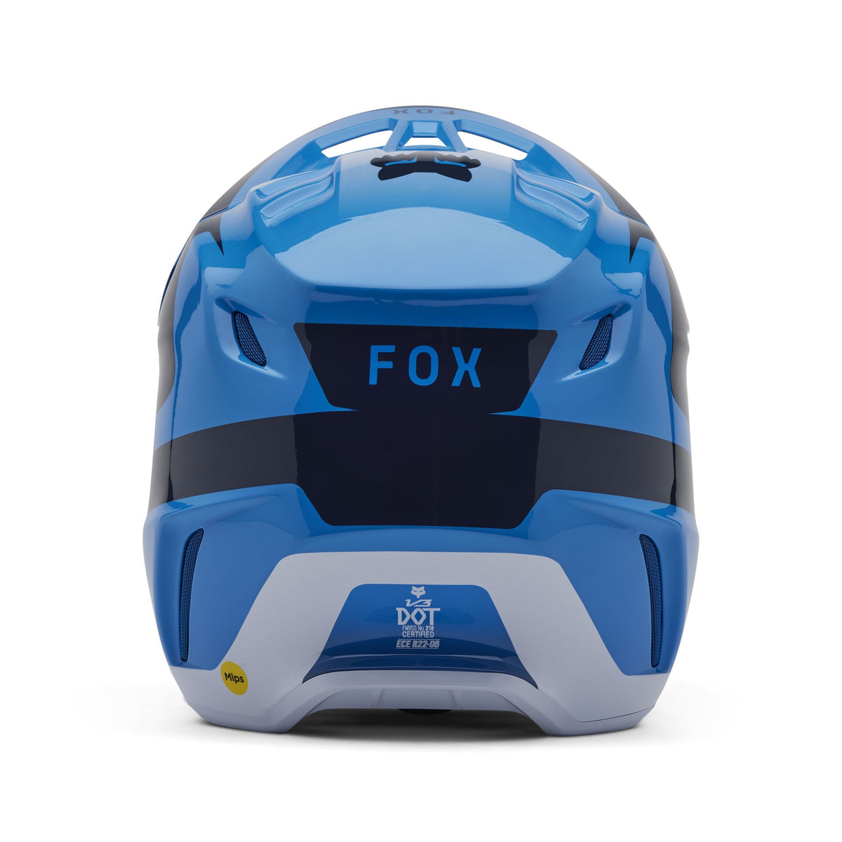 Fox Racing V3 Divider Helmet - True Blue