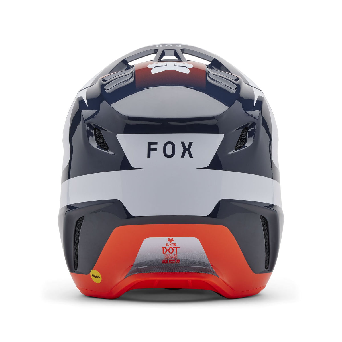 Fox Racing V3 Divider Helmet - Midnight