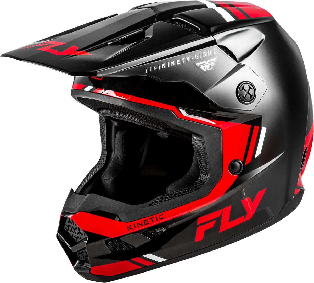 Fly Racing Kinetic Verdict Helmet - Black/Red/White