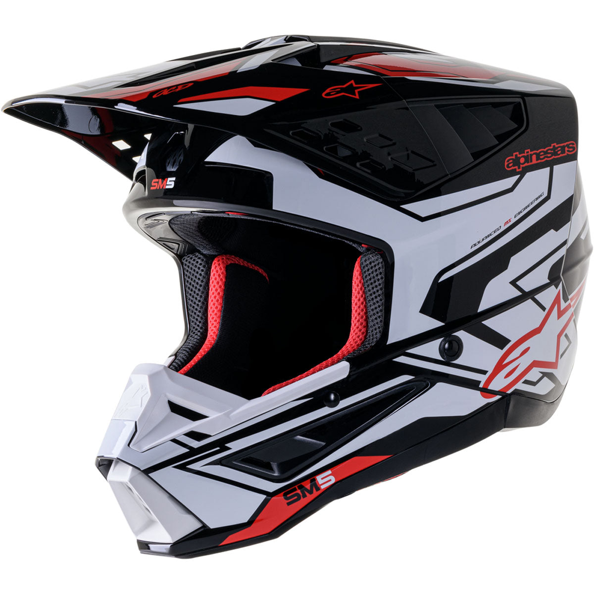 Alpinestars Supertech M5 Action 2 Helmet - White