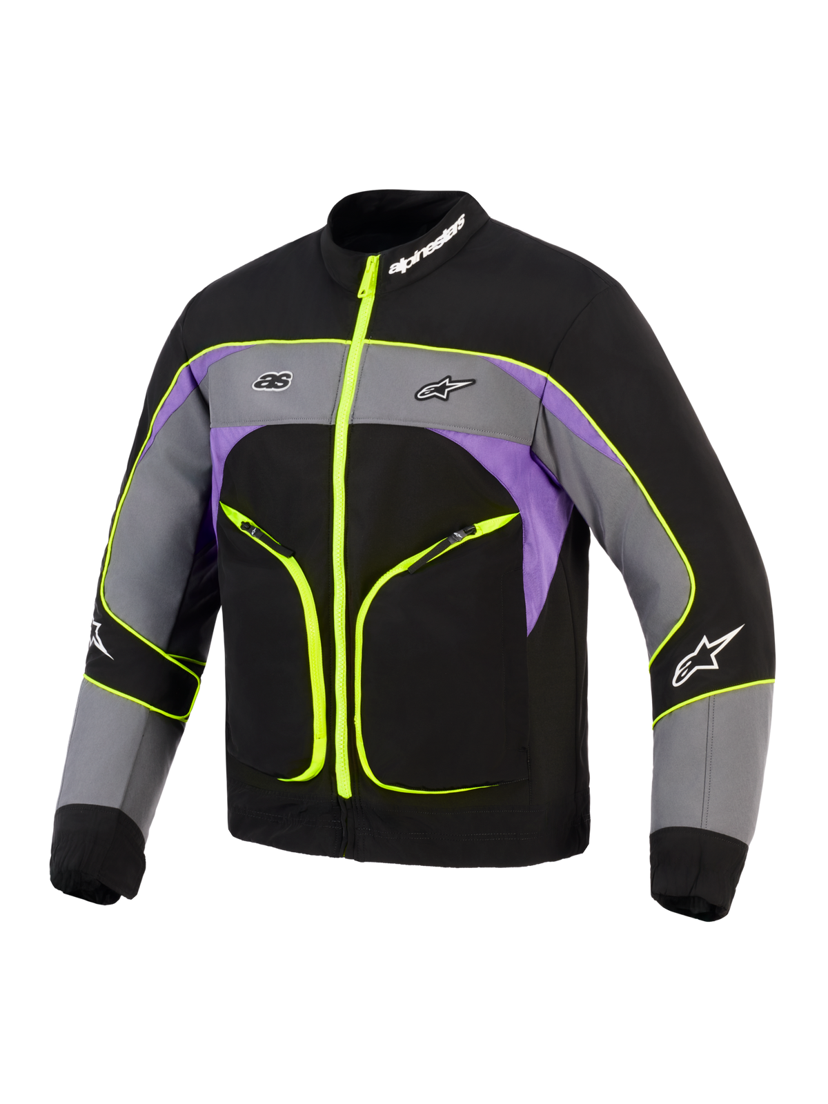 Alpinestars Unite Jacket - Black/Asphalt/Violet