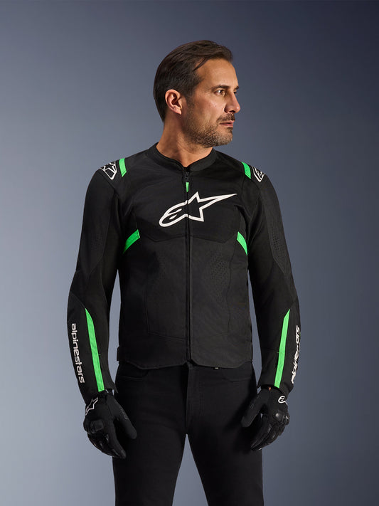 Alpinestars T-SPS Air V2 Jacket - Black/Fluo Green