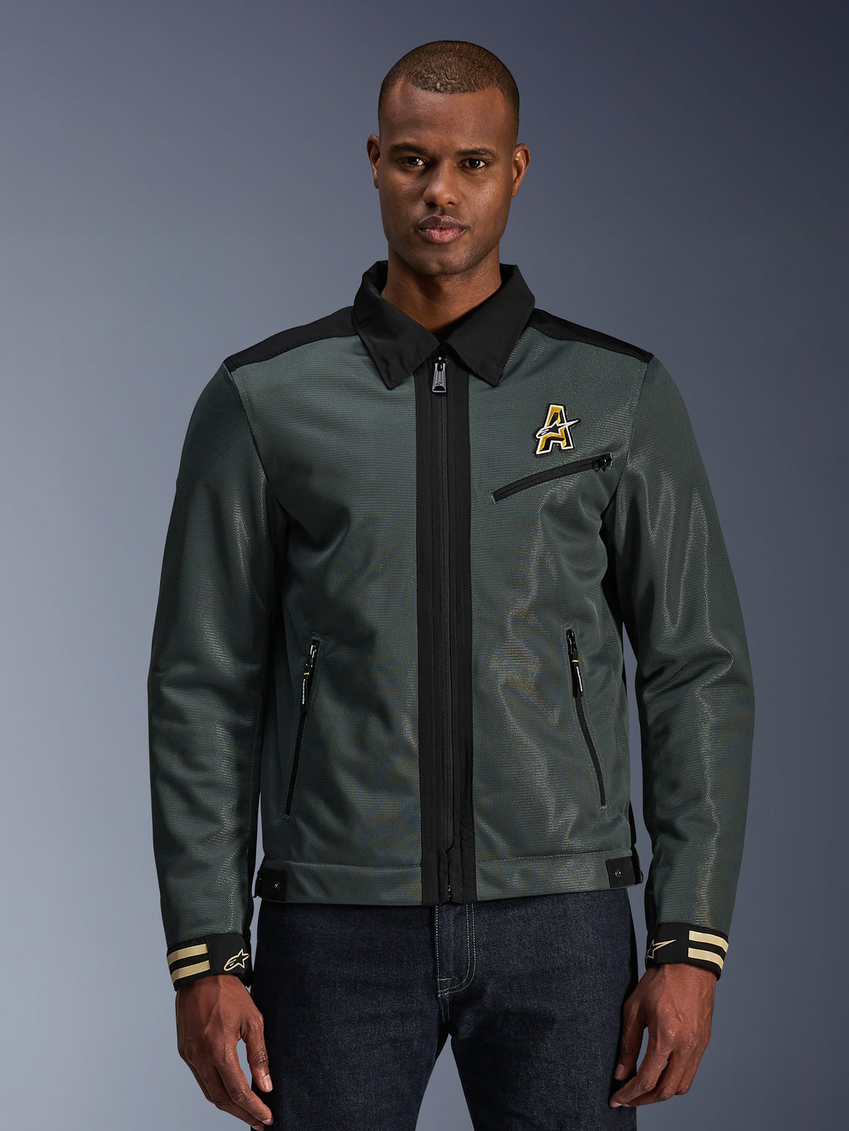 Alpinestars Ignite Air Jacket - Urban Gray/Black/Blue