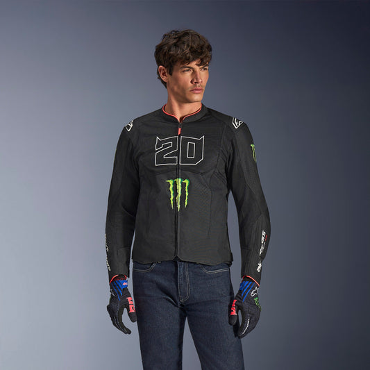 Alpinestars FQ20 T-SPS Air V2 Monster Jacket - Black/White