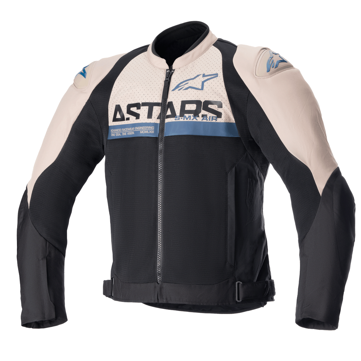 Alpinestars SMX Air Jacket - Light Brown/Black/Sodalite Blue