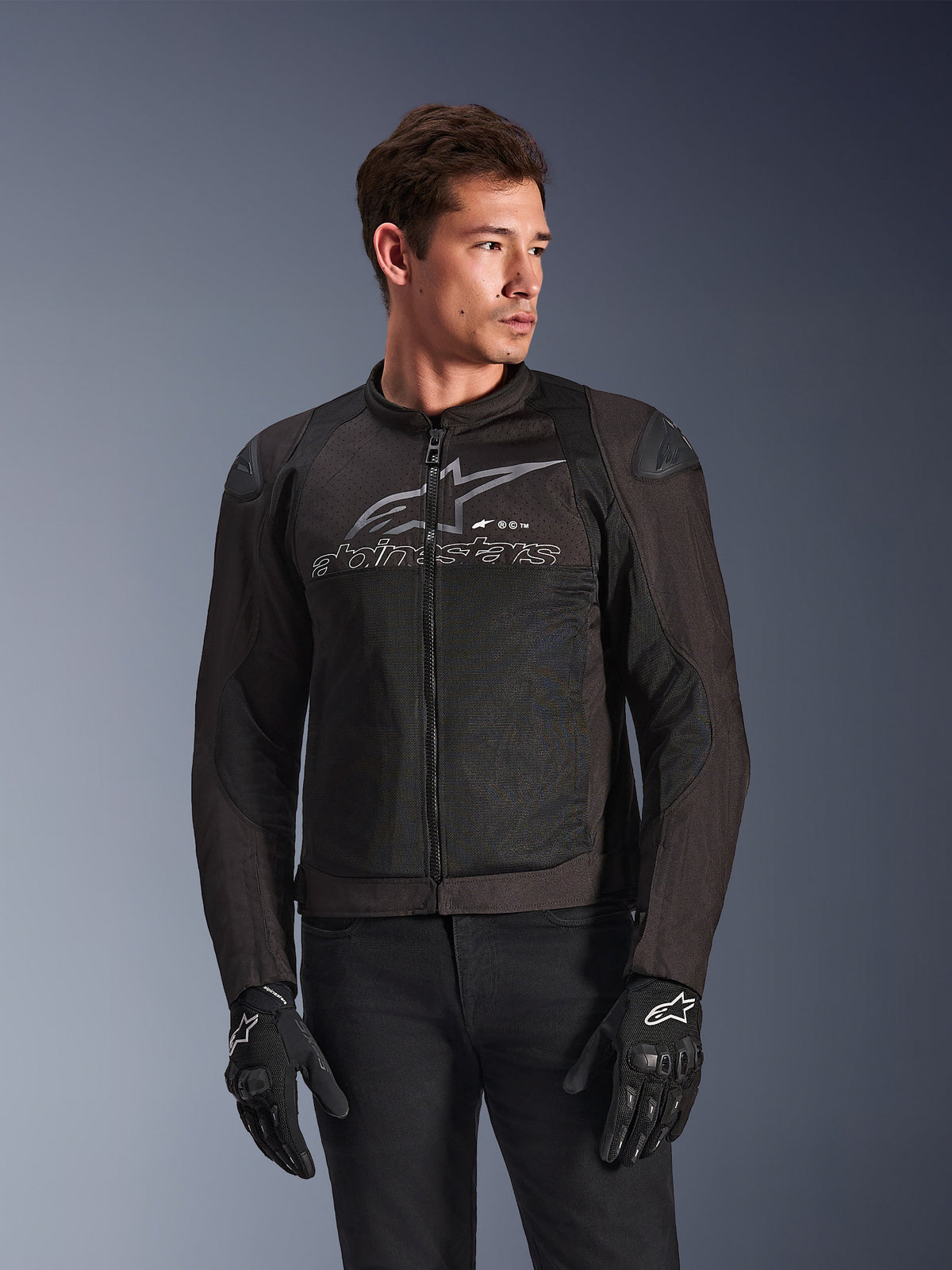 Alpinestars SMX Air Jacket - Black/Anthracite