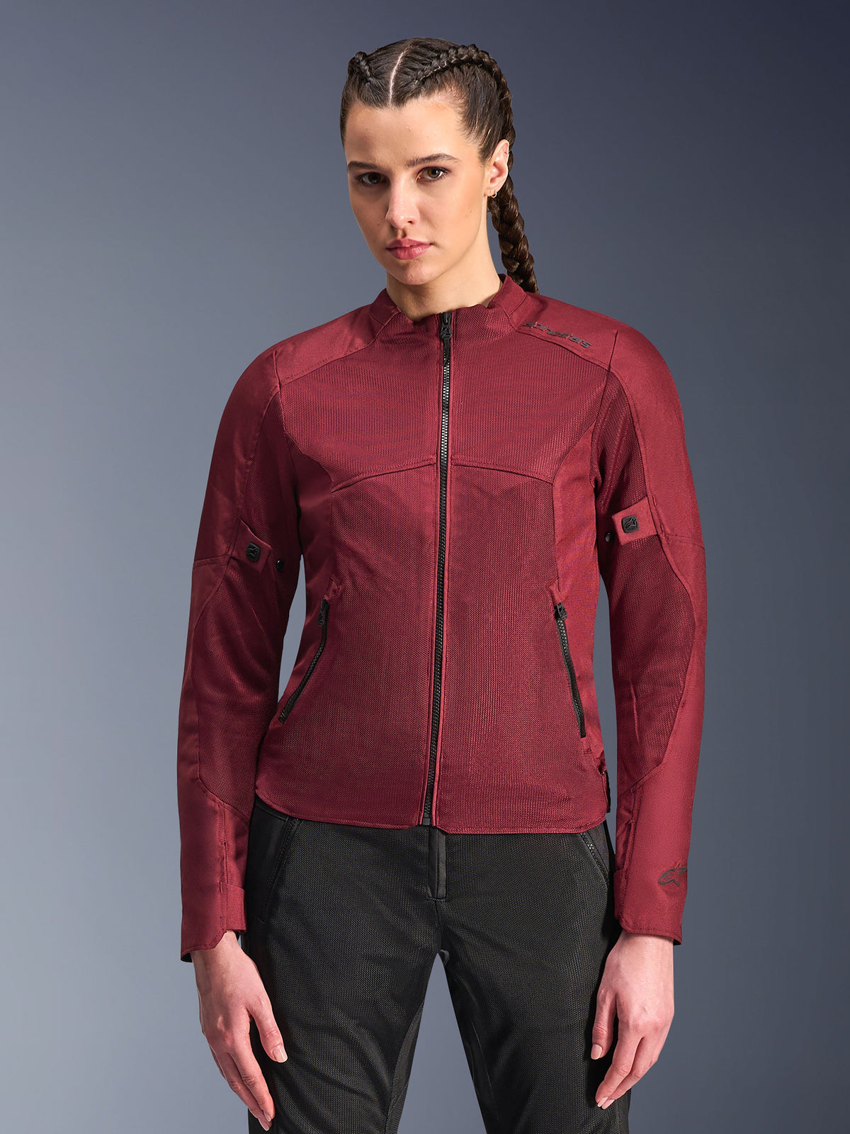 Alpinestars Womens Stella C-1 Air Jacket - Burgundy
