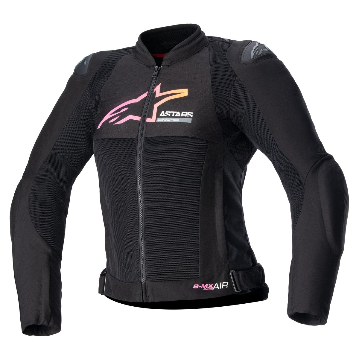 Alpinestars Womens Stella SMX Air Jacket - Black/Yellow/Pink