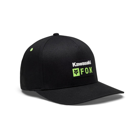 Fox Racing Kawasaki Flexfit Hat - Black