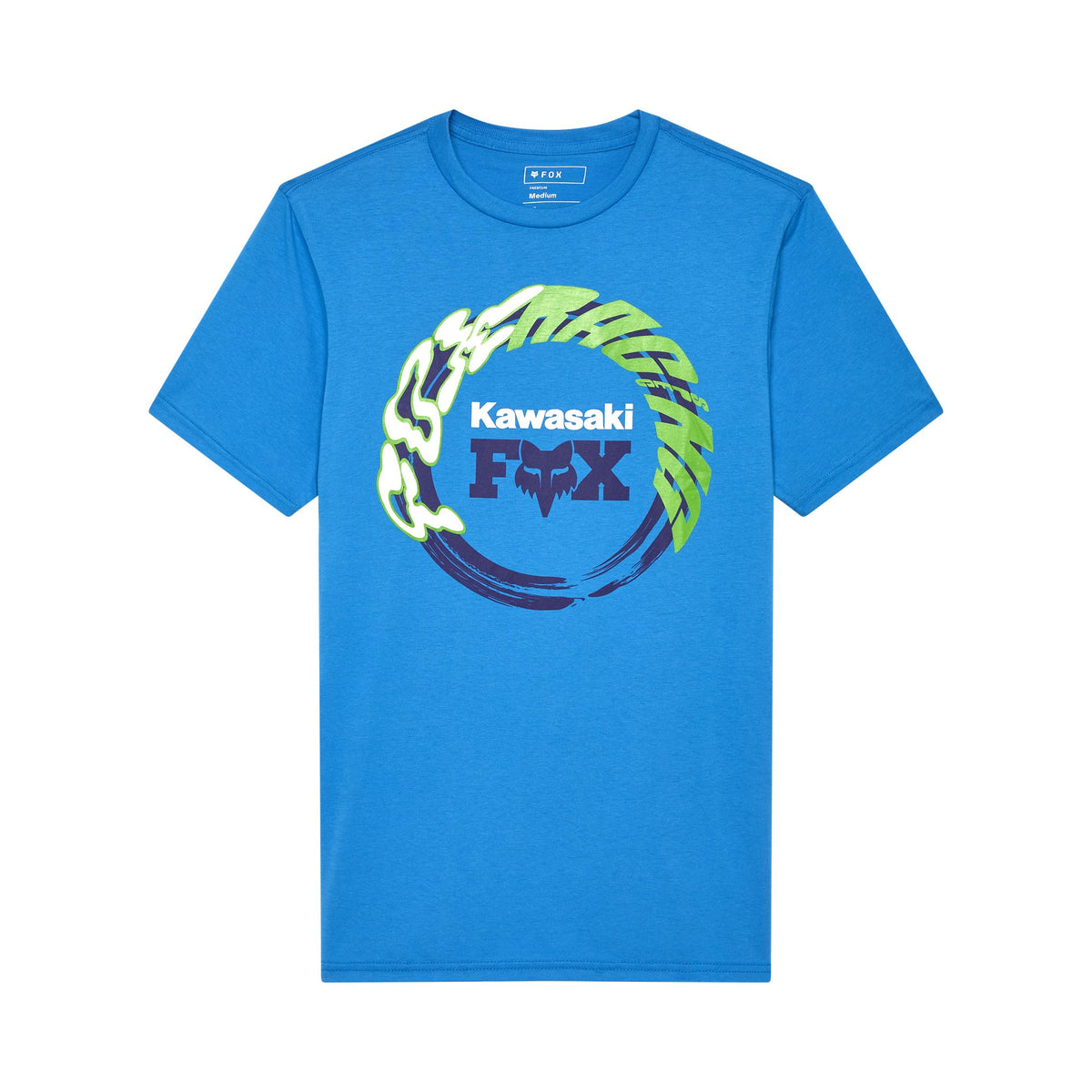 Fox Racing Kawasaki Tee - True Blue