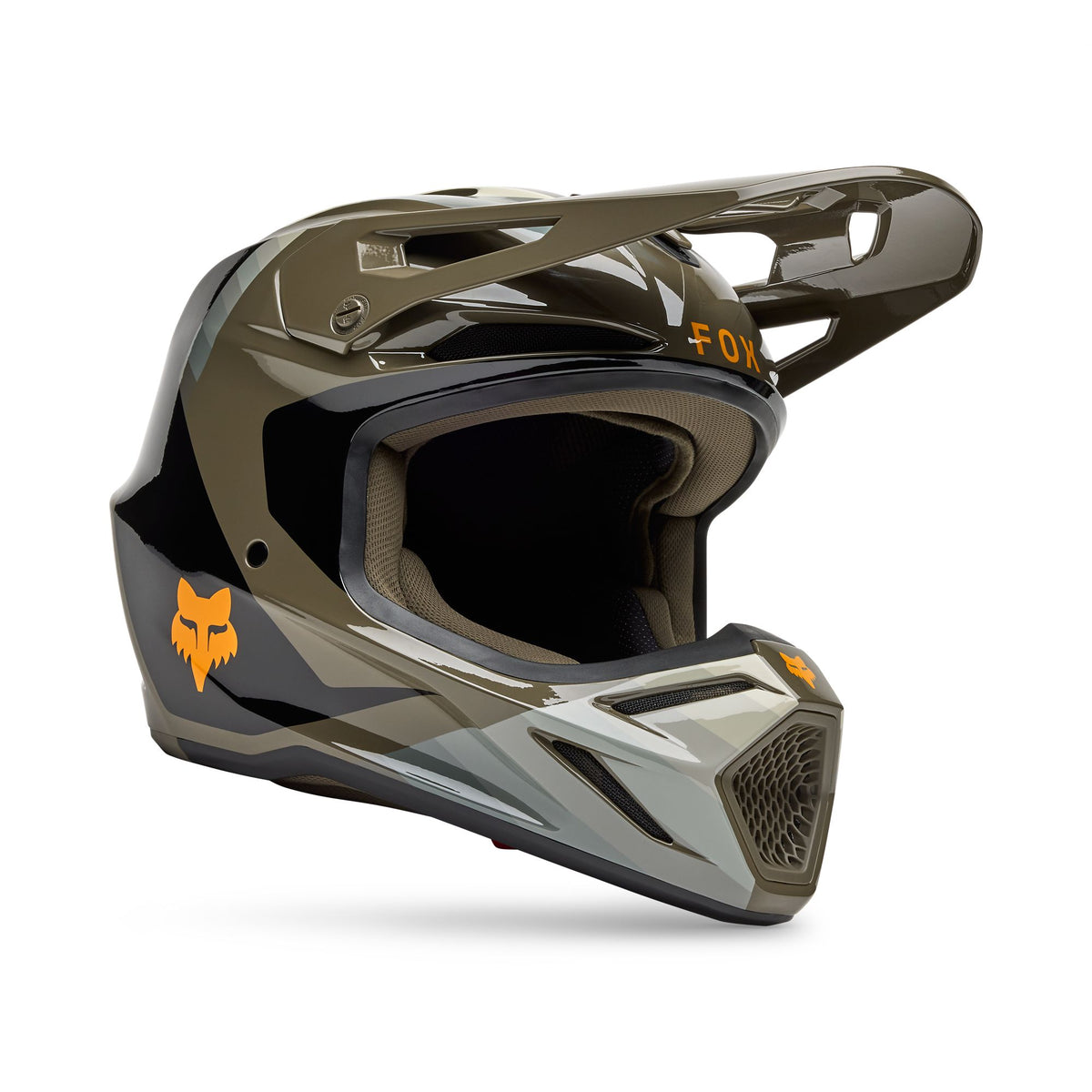 Fox Racing V3 Fade Helmet - Brown/Black