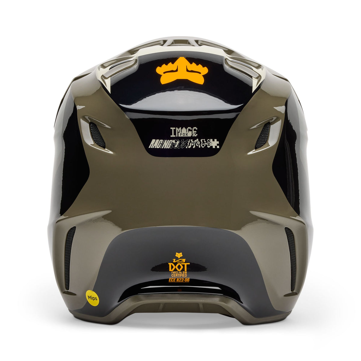 Fox Racing V3 Fade Helmet - Brown/Black