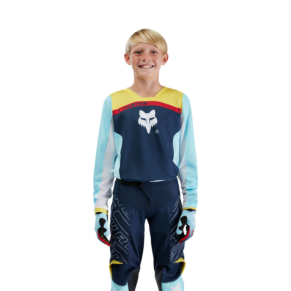 Fox Racing Youth 180 Elevated Jersey - Light Blue