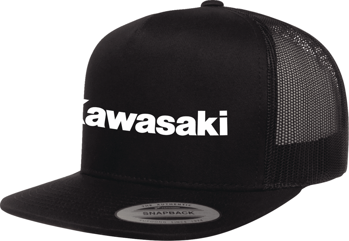 Facotry Effex Kawasaki Alpha Snapback Hat - Black