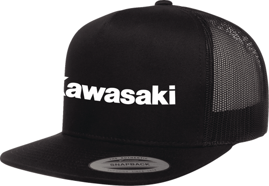 Facotry Effex Kawasaki Alpha Snapback Hat - Black