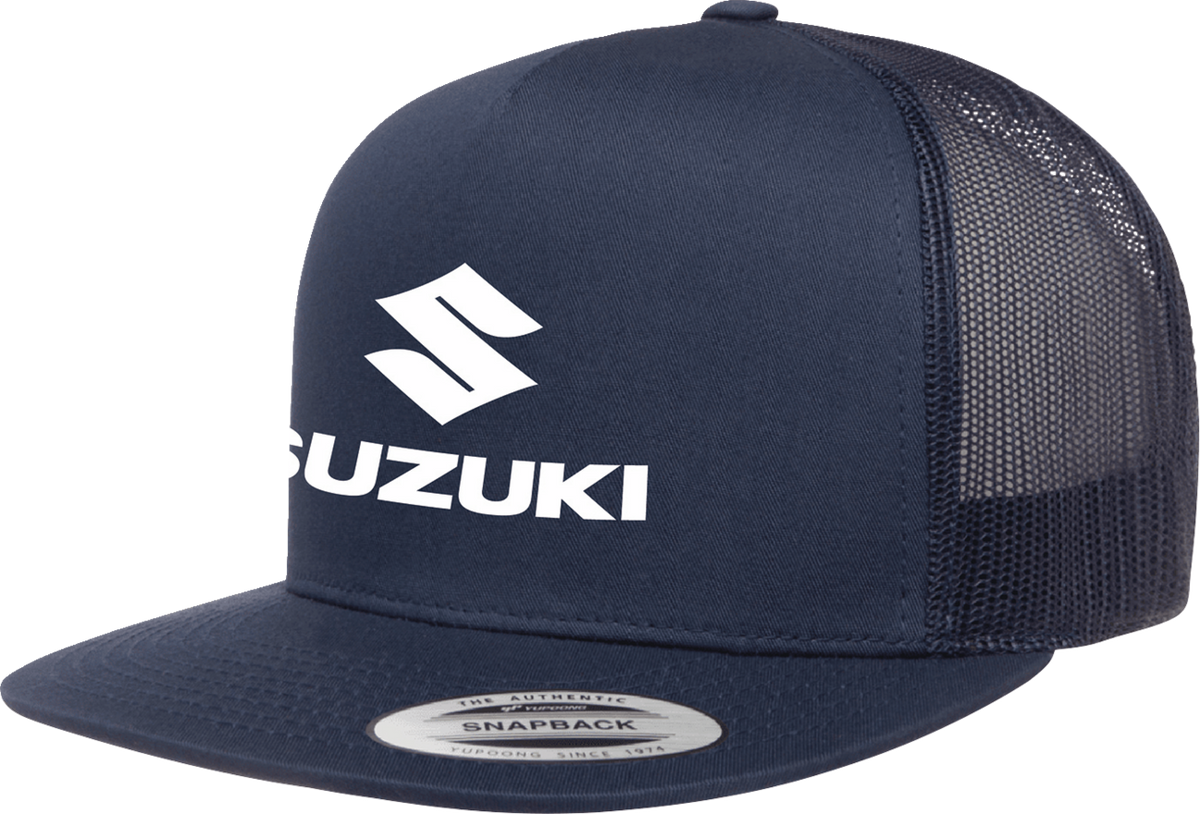 Facotry Effex Suzuki Alpha Snapback Hat - Navy