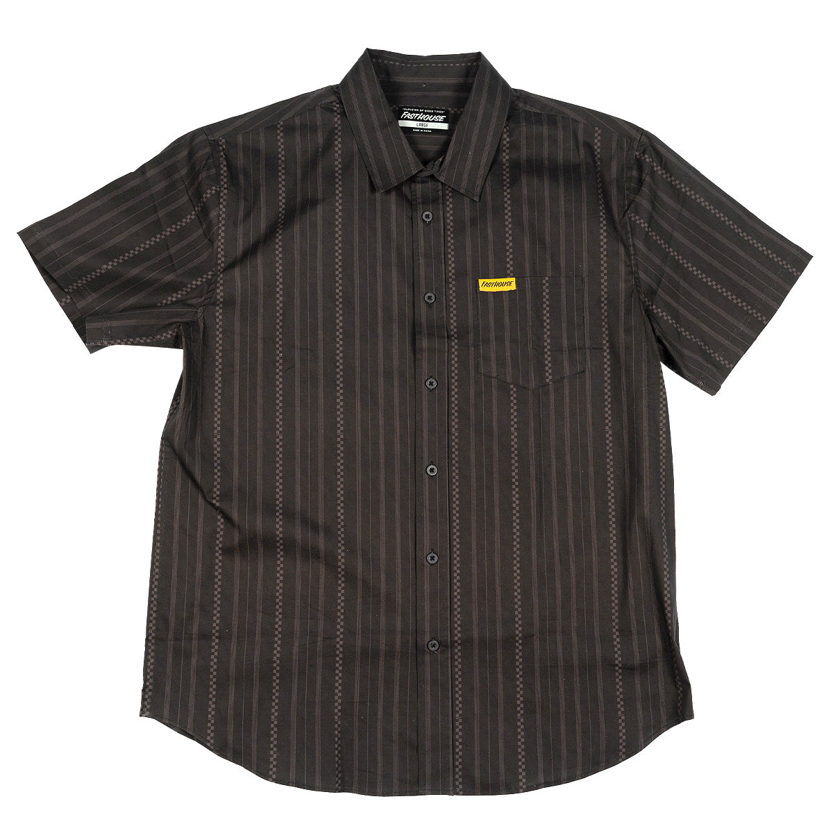 Fasthouse Gallery  Button Up Shirt - Black