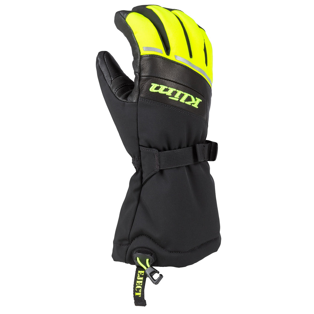 Klim Blaze Gauntlet Glove - Black/Hi-Vis