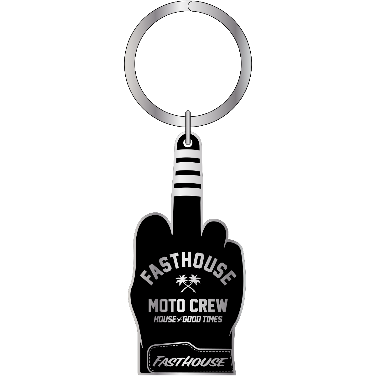 Fasthouse No.1 Enamel Keychain