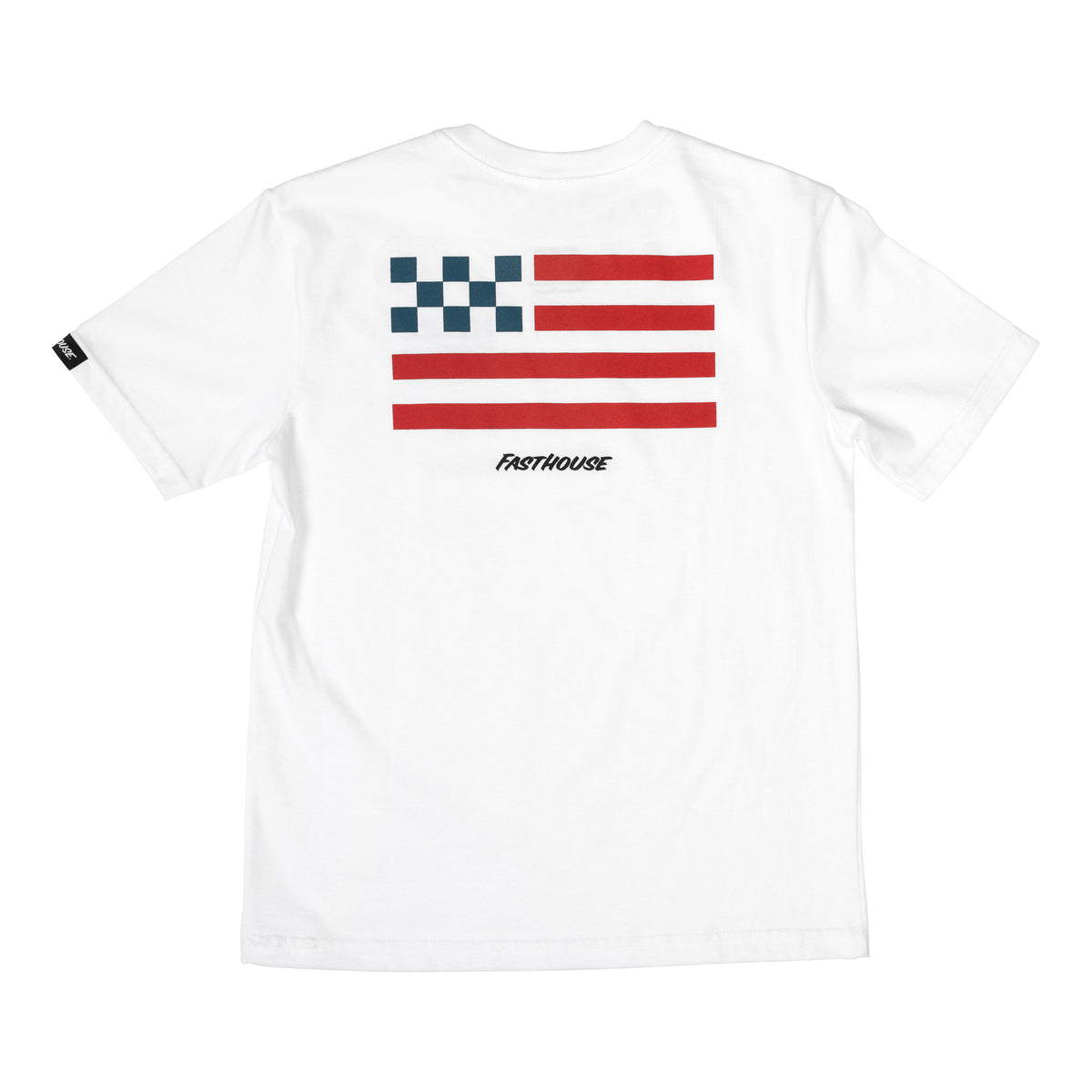 Fasthouse Youth  Liberty Tee - White