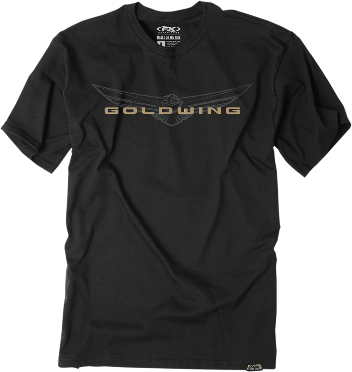 Facotry Effex Goldwing Sketched T-Shirt - Black
