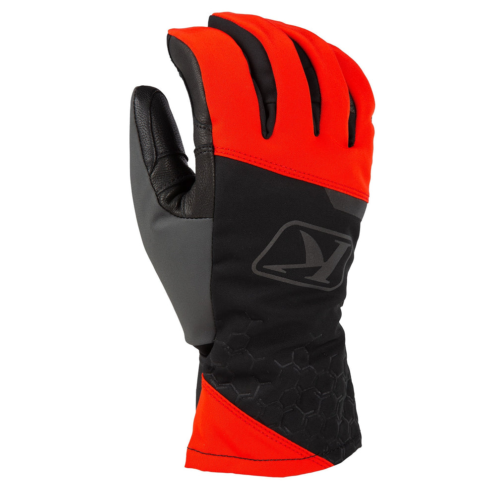 Klim Powerxross Glove - Black/Fiery Red