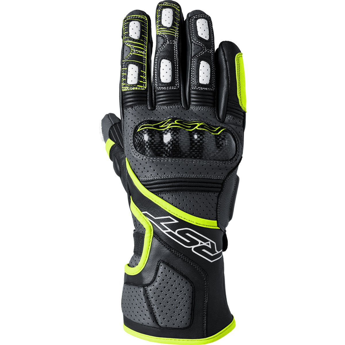 RST Fulcrum CE Glove Grey/Flo Yellow/Black