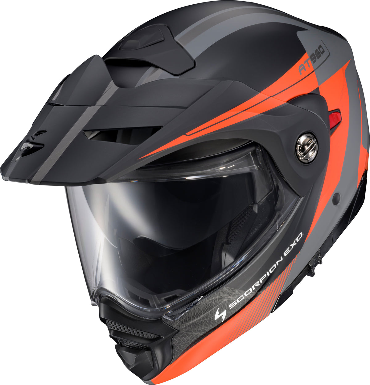 Scorpion EXO-AT960 Modular Topographic 2 Helmet - Orange/Grey