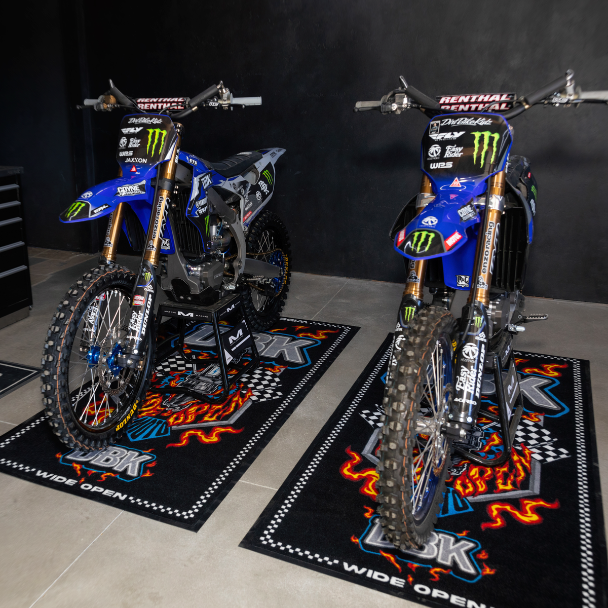 DBK Wide Open Bike Mat 3.5'X7'