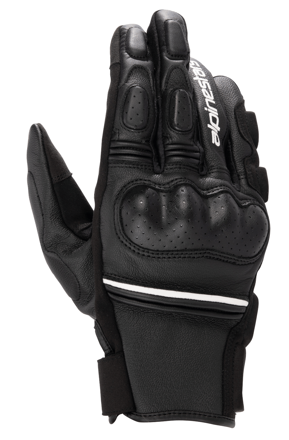 Alpinestars Phenom Leather Gloves - Black/White