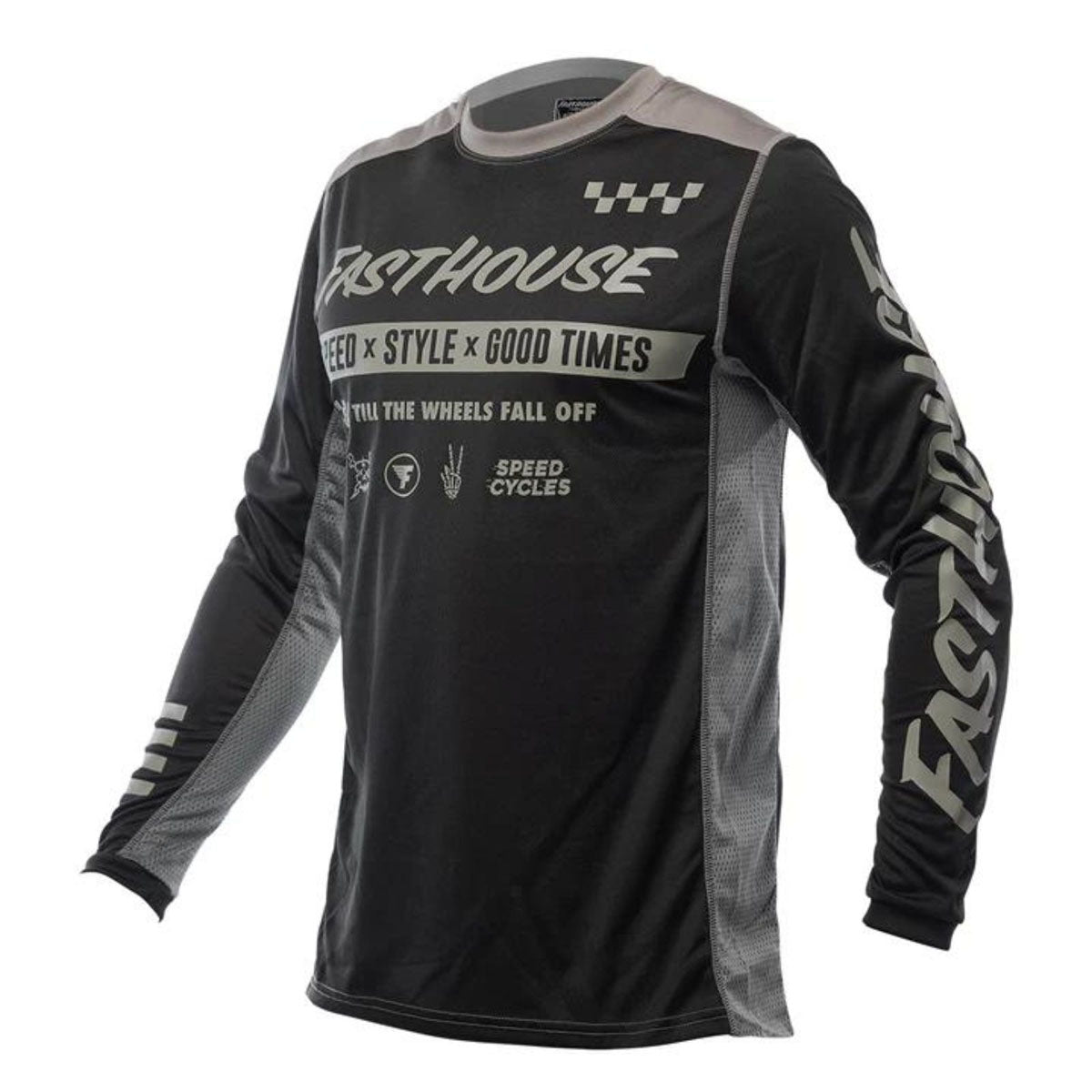Fasthouse Grindhouse Domingo Jersey CLOSEOUT - Black