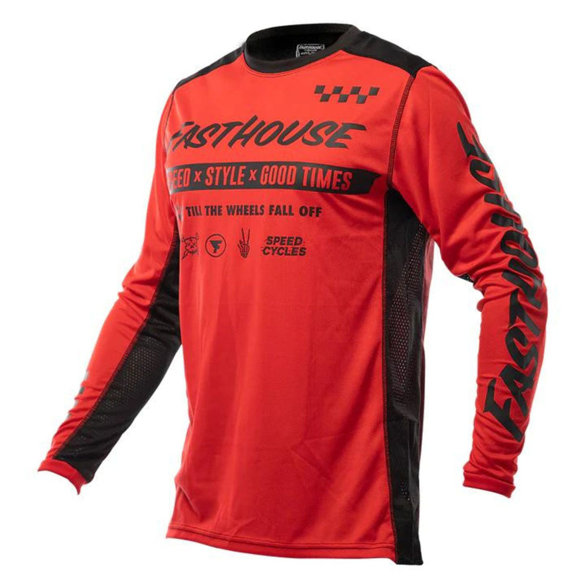 Fasthouse Grindhouse Domingo Jersey CLOSEOUT - Red